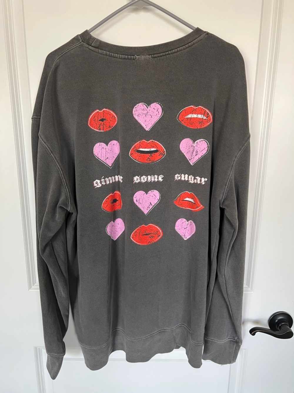 Gimme Some Sugar Mallory Ervin Living Fully Crewneck.